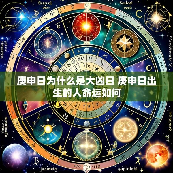 庚申日为什么是大凶日 庚申日出生的人命运如何
