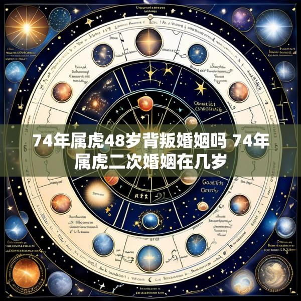 74年属虎48岁背叛婚姻吗 74年属虎二次婚姻在几岁