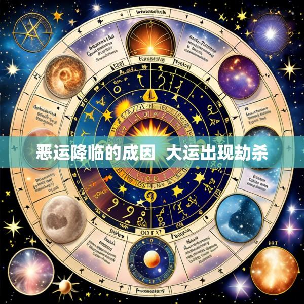 恶运降临的成因  大运出现劫杀