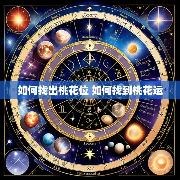 如何找出桃花位 如何找到桃花运