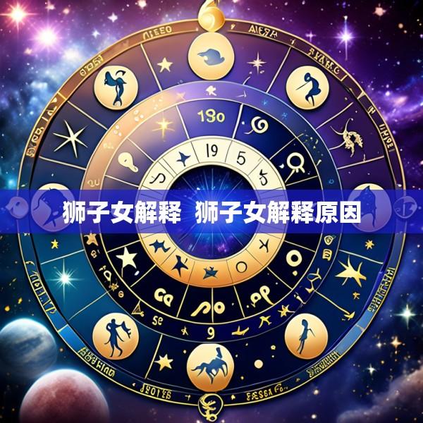 狮子女解释  狮子女解释原因