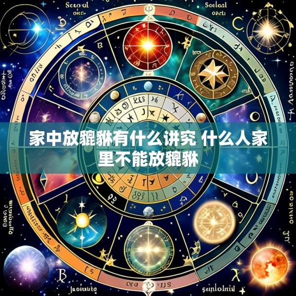 家中放貔貅有什么讲究 什么人家里不能放貔貅