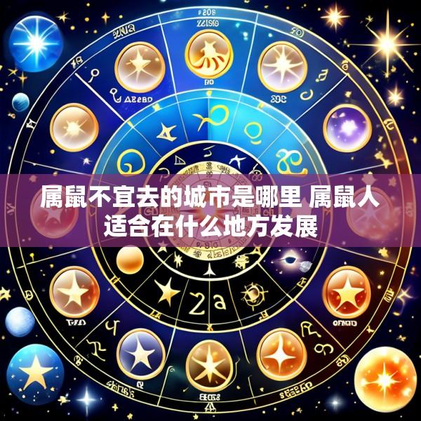 属鼠不宜去的城市是哪里 属鼠人适合在什么地方发展