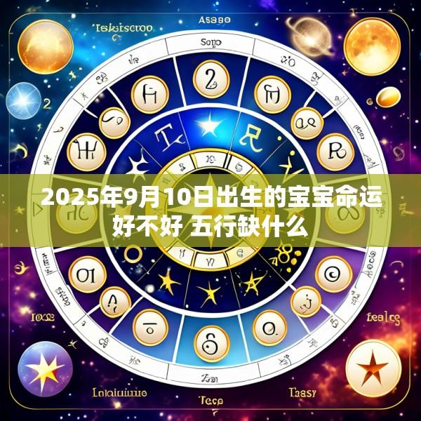 2025年9月10日出生的宝宝命运好不好 五行缺什么
