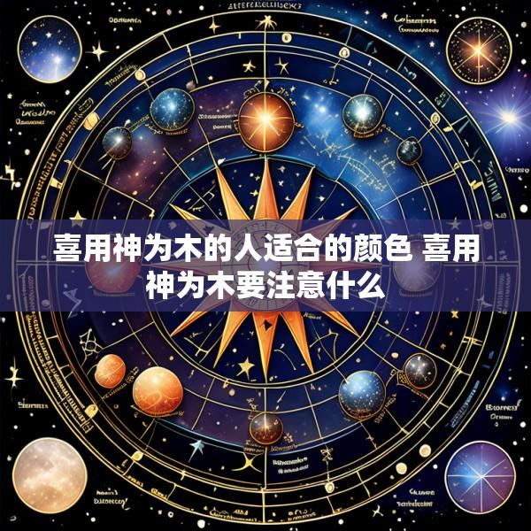喜用神为木的人适合的颜色 喜用神为木要注意什么