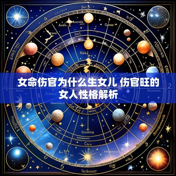 女命伤官为什么生女儿 伤官旺的女人性格解析