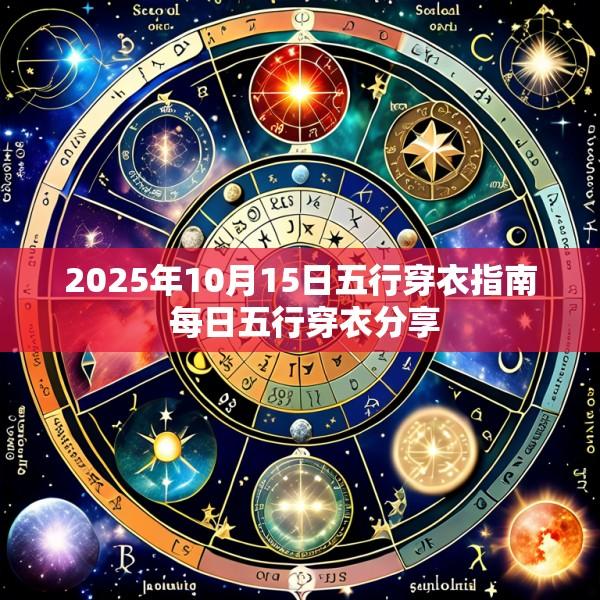 2025年10月15日五行穿衣指南 每日五行穿衣分享