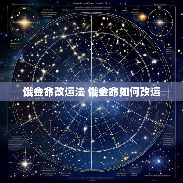饿金命改运法 饿金命如何改运