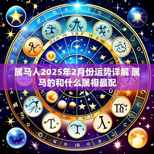 属马人2025年2月份运势详解 属马的和什么属相最配