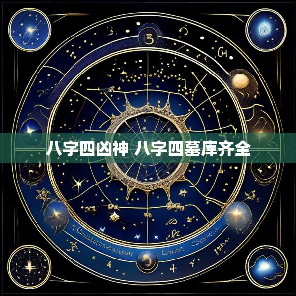 八字四凶神 八字四墓库齐全