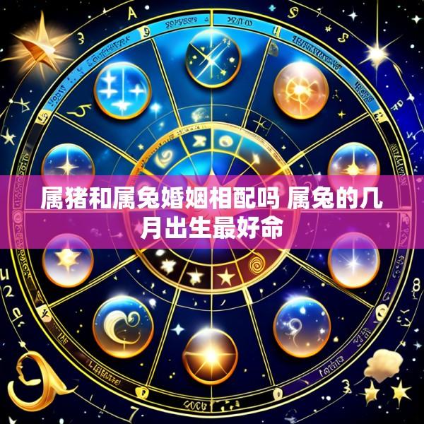 属猪和属兔婚姻相配吗 属兔的几月出生最好命