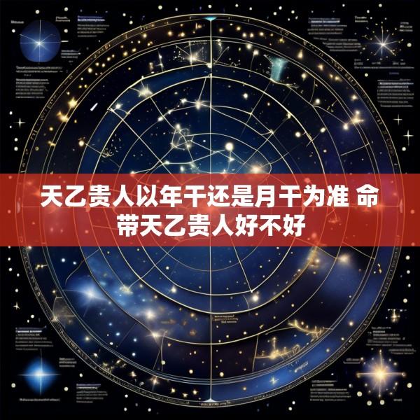 天乙贵人以年干还是月干为准 命带天乙贵人好不好