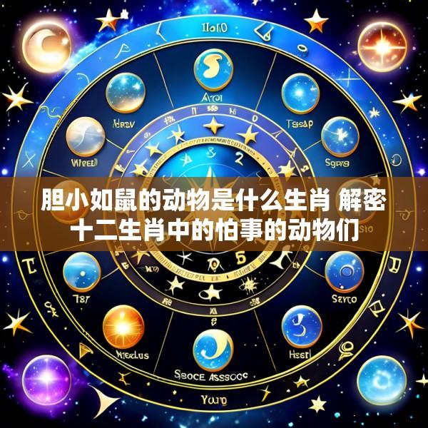 胆小如鼠的动物是什么生肖 解密十二生肖中的怕事的动物们