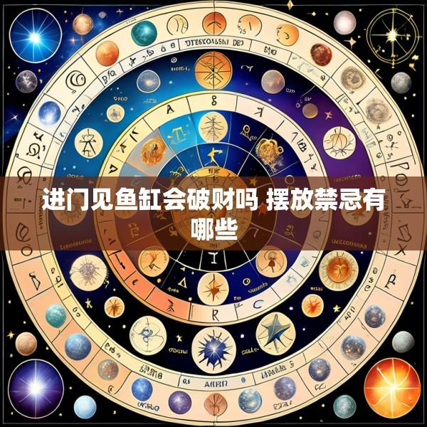 进门见鱼缸会破财吗 摆放禁忌有哪些