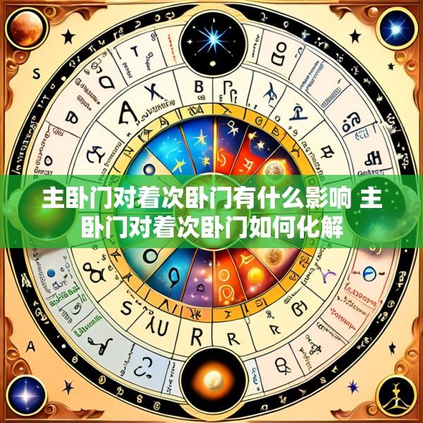 主卧门对着次卧门有什么影响 主卧门对着次卧门如何化解