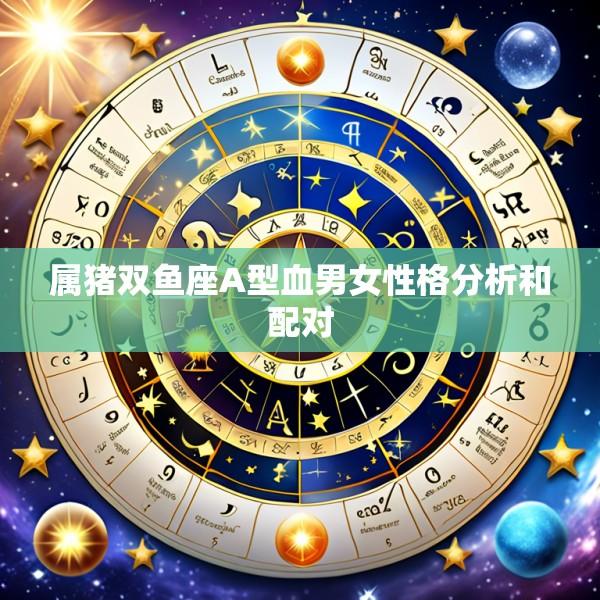 属猪双鱼座A型血男女性格分析和配对