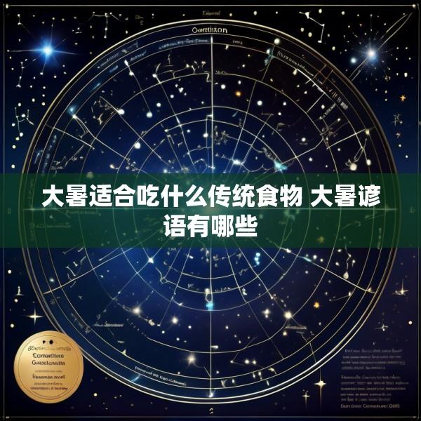 大暑适合吃什么传统食物 大暑谚语有哪些