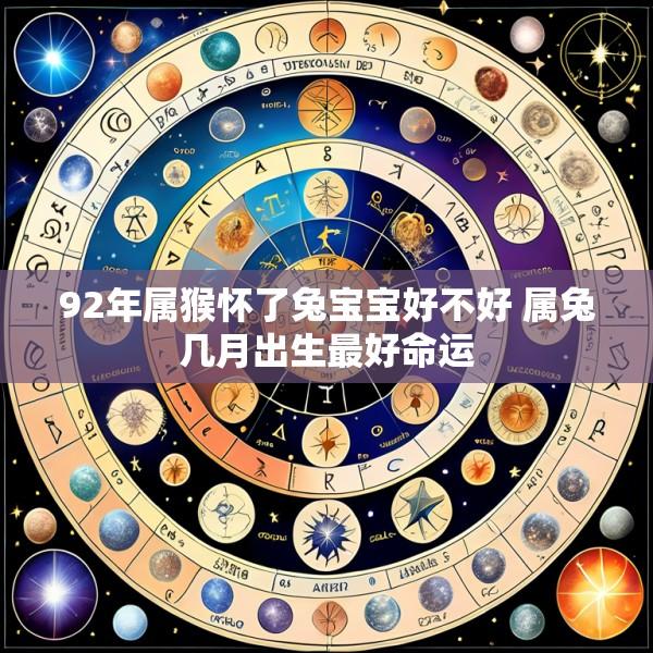 92年属猴怀了兔宝宝好不好 属兔几月出生最好命运