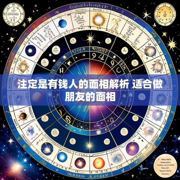 注定是有钱人的面相解析 适合做朋友的面相