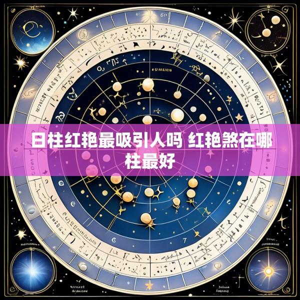 日柱红艳最吸引人吗 红艳煞在哪柱最好