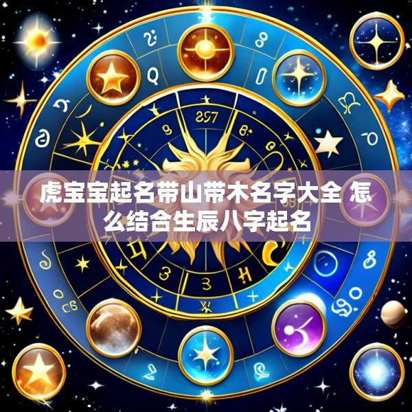 虎宝宝起名带山带木名字大全 怎么结合生辰八字起名