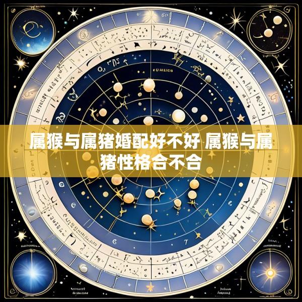 属猴与属猪婚配好不好 属猴与属猪性格合不合