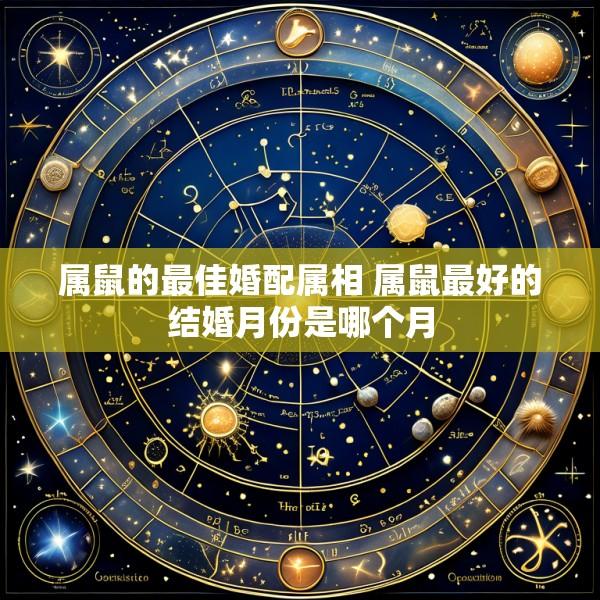 属鼠的最佳婚配属相 属鼠最好的结婚月份是哪个月