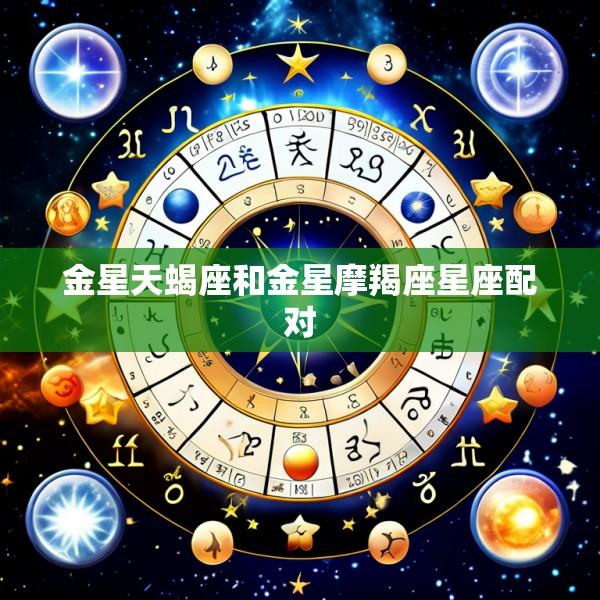 金星天蝎座和金星摩羯座星座配对