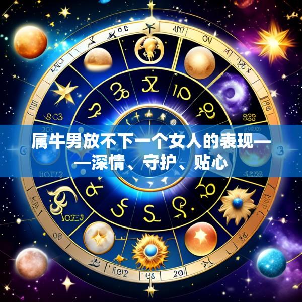 属牛男放不下一个女人的表现——深情、守护、贴心
