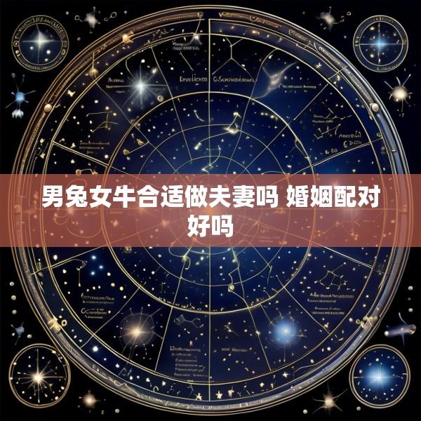男兔女牛合适做夫妻吗 婚姻配对好吗