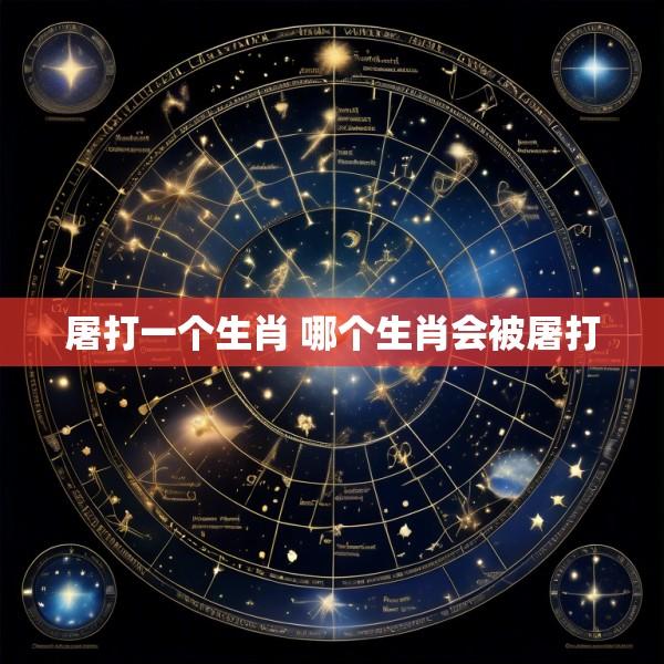 屠打一个生肖 哪个生肖会被屠打