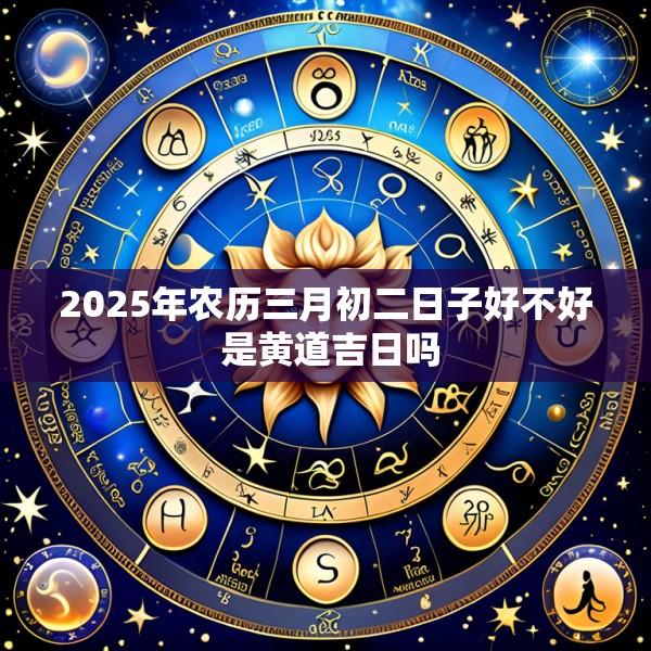 2025年农历三月初二日子好不好 是黄道吉日吗
