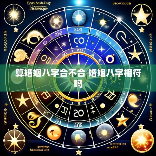 算婚姻八字合不合 婚姻八字相符吗