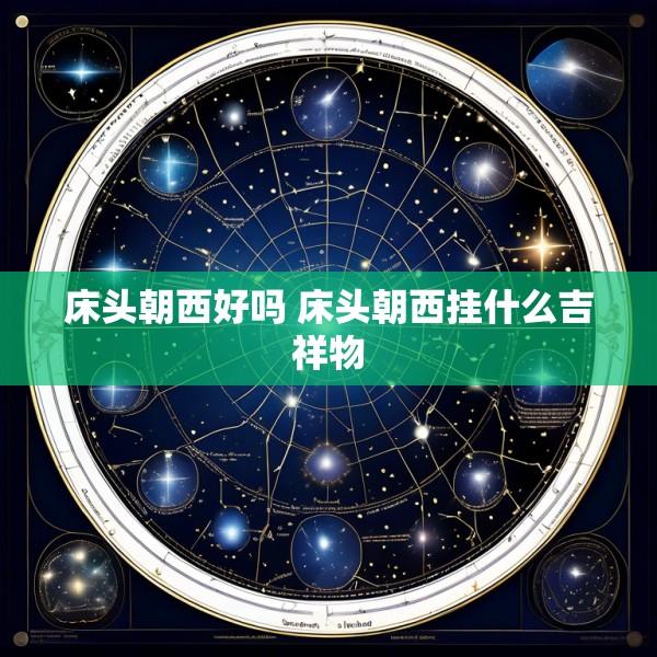 床头朝西好吗 床头朝西挂什么吉祥物