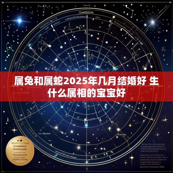 属兔和属蛇2025年几月结婚好 生什么属相的宝宝好