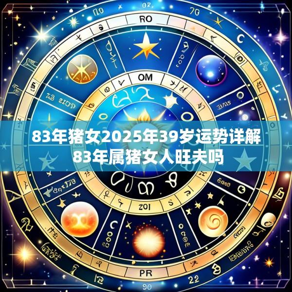 83年猪女2025年39岁运势详解 83年属猪女人旺夫吗