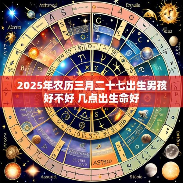 2025年农历三月二十七出生男孩好不好 几点出生命好