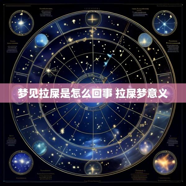 梦见拉屎是怎么回事 拉屎梦意义