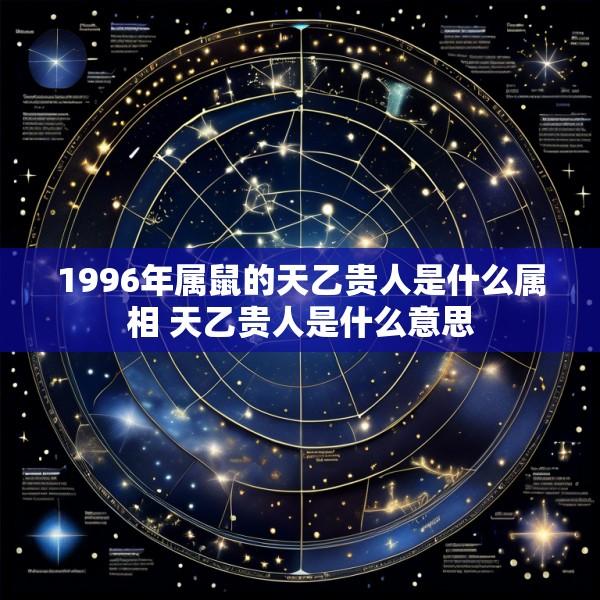 1996年属鼠的天乙贵人是什么属相 天乙贵人是什么意思