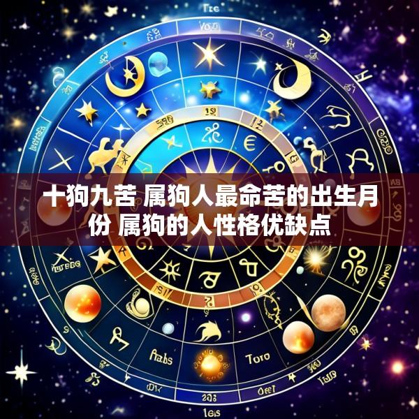 十狗九苦 属狗人最命苦的出生月份 属狗的人性格优缺点