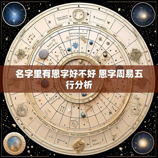 名字里有恩字好不好 恩字周易五行分析