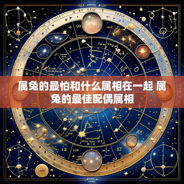 属兔的最怕和什么属相在一起 属兔的最佳配偶属相