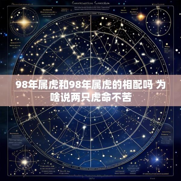98年属虎和98年属虎的相配吗 为啥说两只虎命不苦