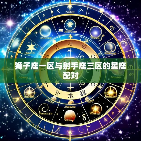 狮子座一区与射手座三区的星座配对