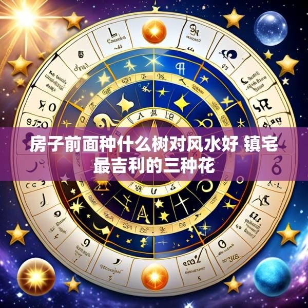 房子前面种什么树对风水好 镇宅最吉利的三种花