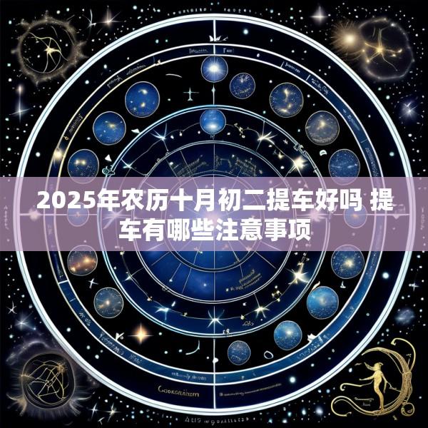 2025年农历十月初二提车好吗 提车有哪些注意事项
