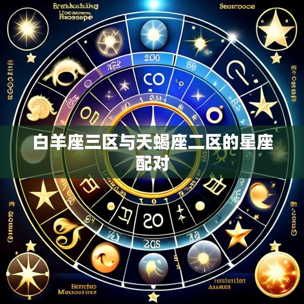白羊座三区与天蝎座二区的星座配对