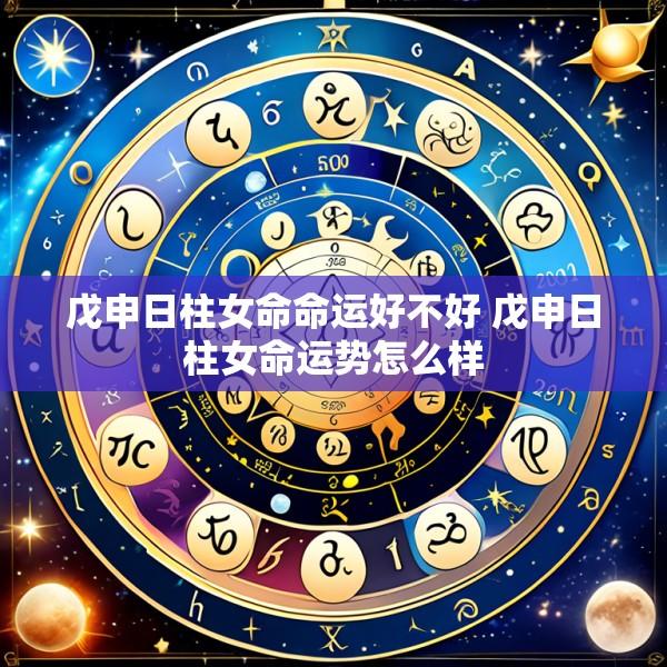 戊申日柱女命命运好不好 戊申日柱女命运势怎么样