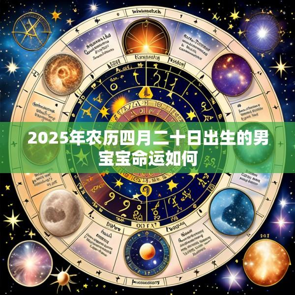 2025年农历四月二十日出生的男宝宝命运如何