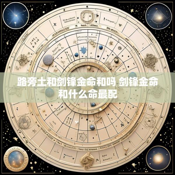 路旁土和剑锋金命和吗 剑锋金命和什么命最配
